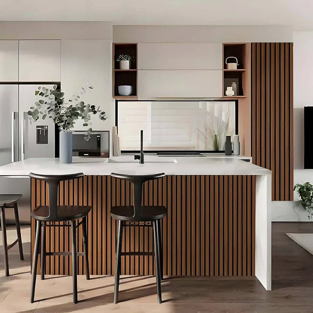 Flexible Acoustic Slat Panel – 270 × 110 cm